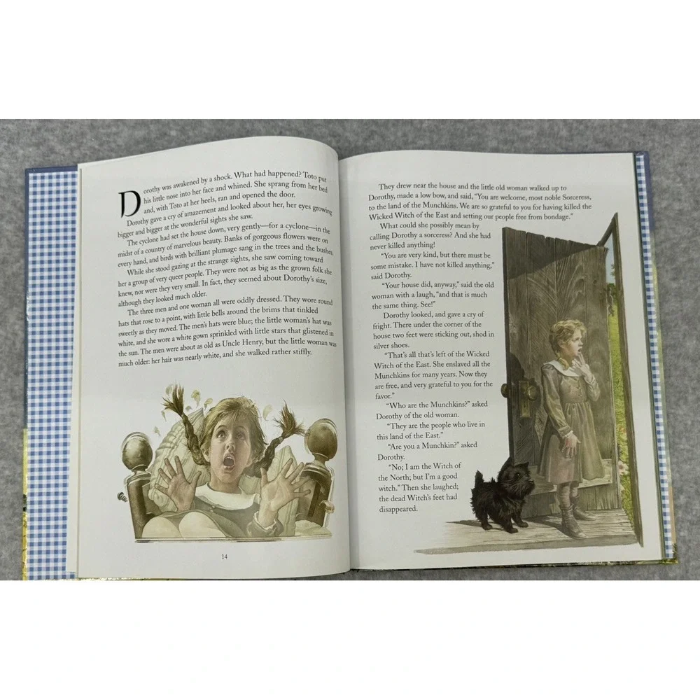 The Wizard of OZ by L. Frank Baum Illustrated by Charles Santore, Hardcover